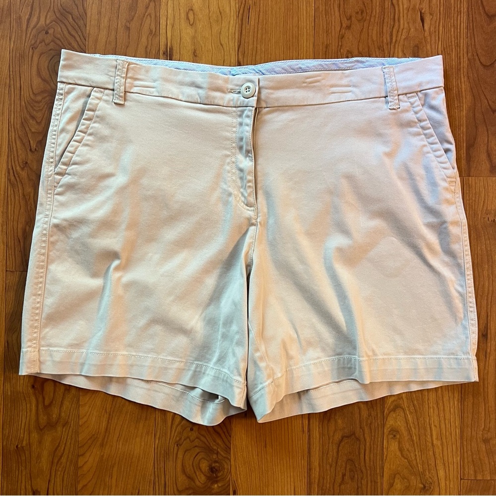crown & ivy Size 16 Tan Caroline Shorts, EUC